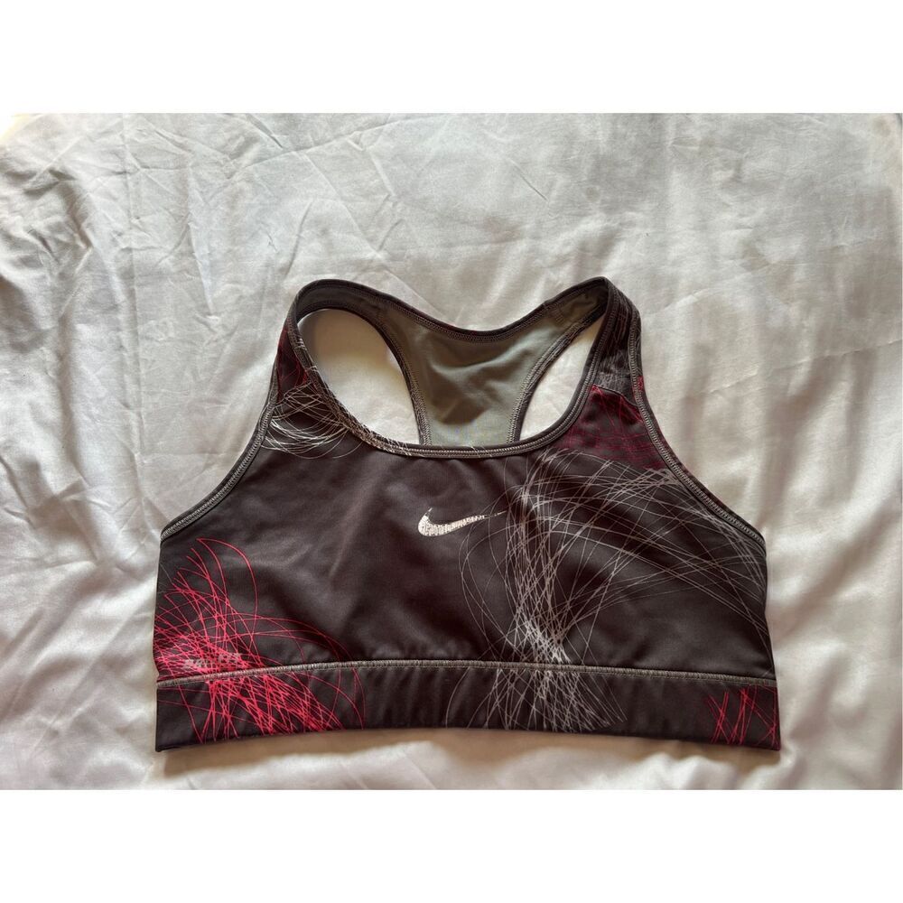 Nike Multicolored Sports Bra Woman’s Medium- See Description